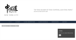 Desktop Screenshot of internal-arts-training.com